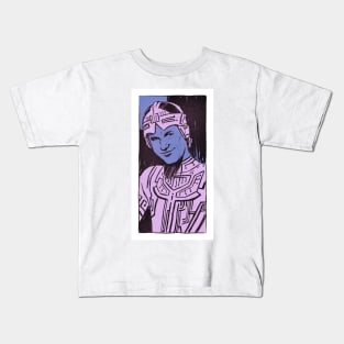 Flynn portrait Kids T-Shirt